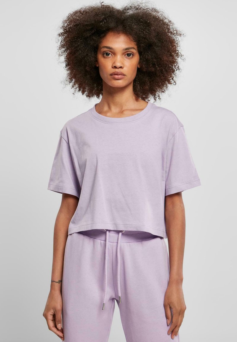 Urban Classics Jednoduché tričko - lilac