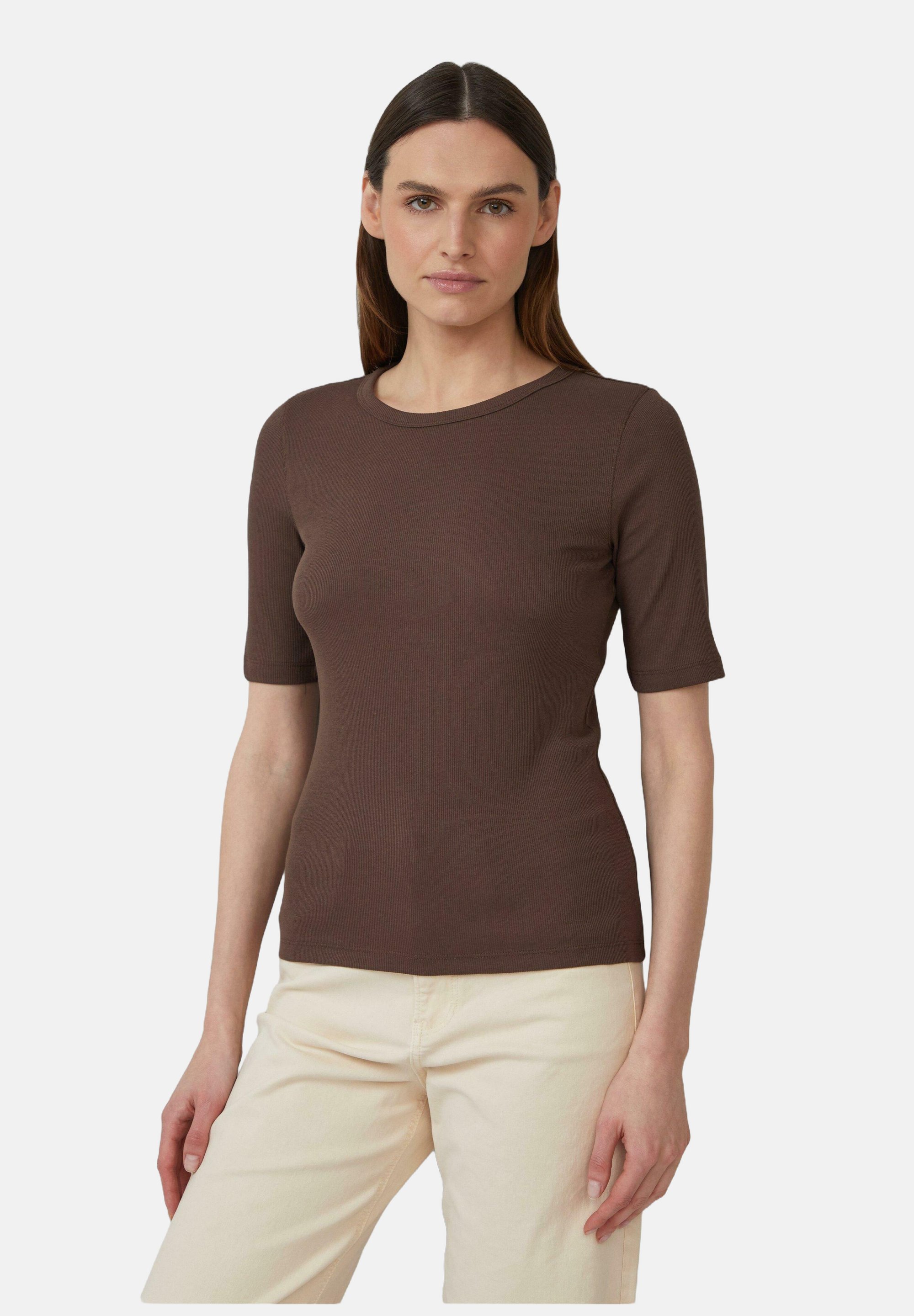 Flirla T-shirt A Manica Corta Con Legatura Frontale Collo A Cuore Per