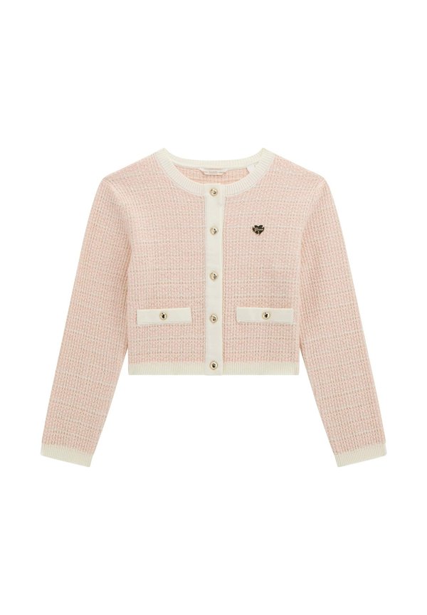 Strickjacke - pastellrosa