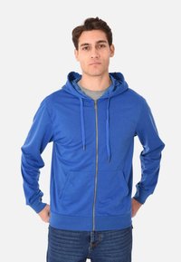 Ciabalù CON CAPPUCCIO - Felpa con zip - royal blue