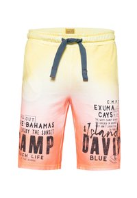 Camp David MIT LABEL PRINTS - Shorts - banana sun
