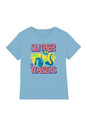 ZOOTOPIA 2 GARY DE'SNAKE SLITHER - T-Shirt print - light blue