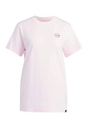 adidas Sportswear, ADIDAS SPORTSWEAR TRAVEL LOOSE GRAPHIC T-SHIRT - Print T-shirt - distilled pink