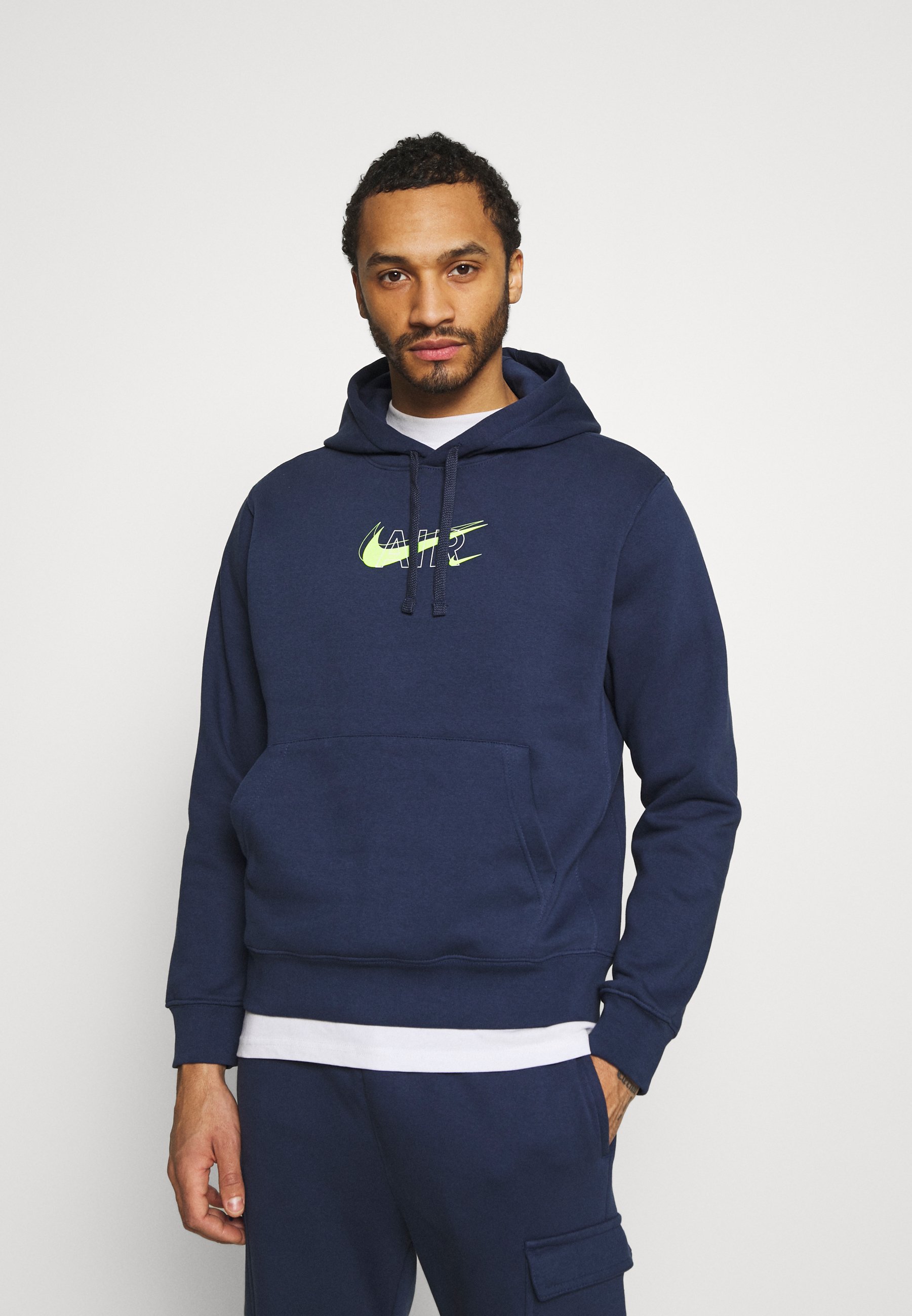 Nike Sportswear HOODIE AIR - Sweat à capuche - midnight navy/bleu marine -  ZALANDO.FR