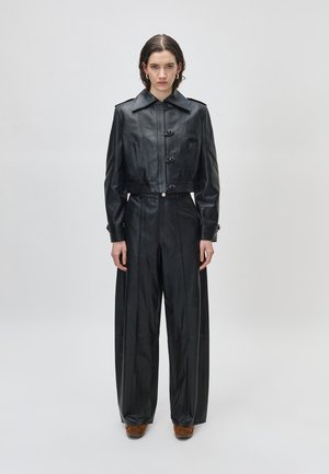 IVY OAK LAUREN - Chaqueta de cuero - black
