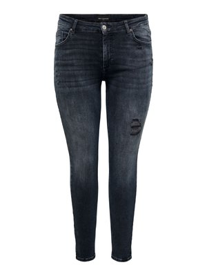 ONLY Carmakoma, SKINNY FIT JEANS CARWILLY SKINNY FIT JEANS - Jeans Skinny Fit - washed black
