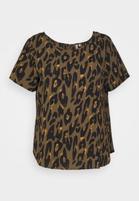 Não selecionado, khaki/black