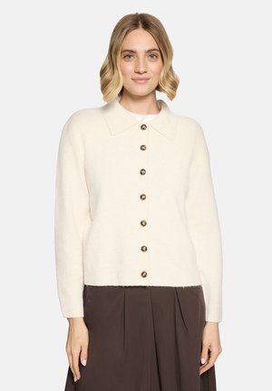 Cartoon, STRICK-CARDIGAN - Gilet - bright cream melange