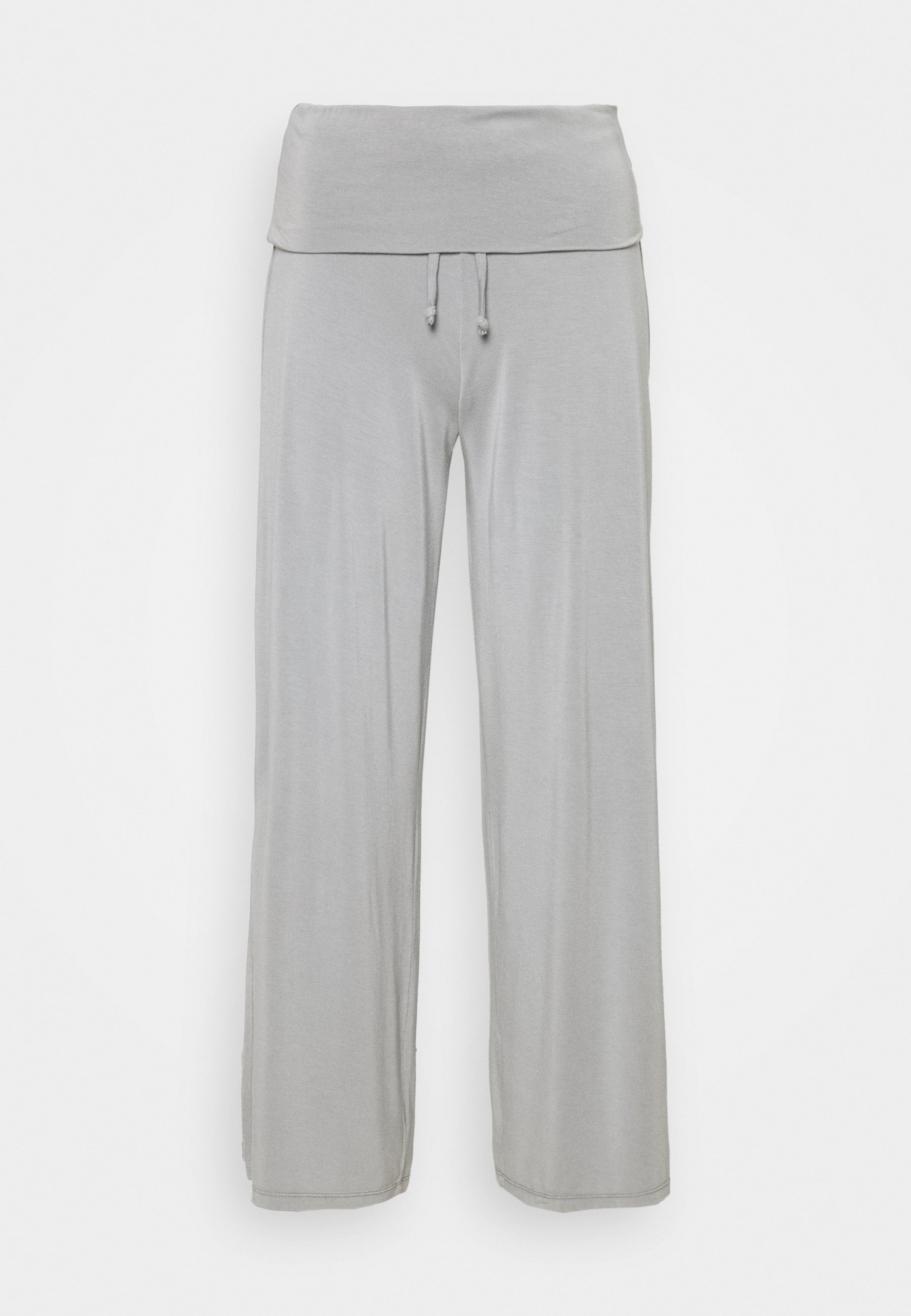 Deha PANTALONE PALAZZO - Pantalones deportivos - grey melange/gris oscuro -  Zalando.es