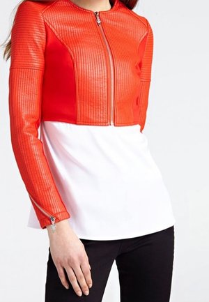 Veste en similicuir - red