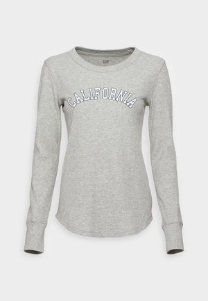 Langærmet T-shirt - grey
