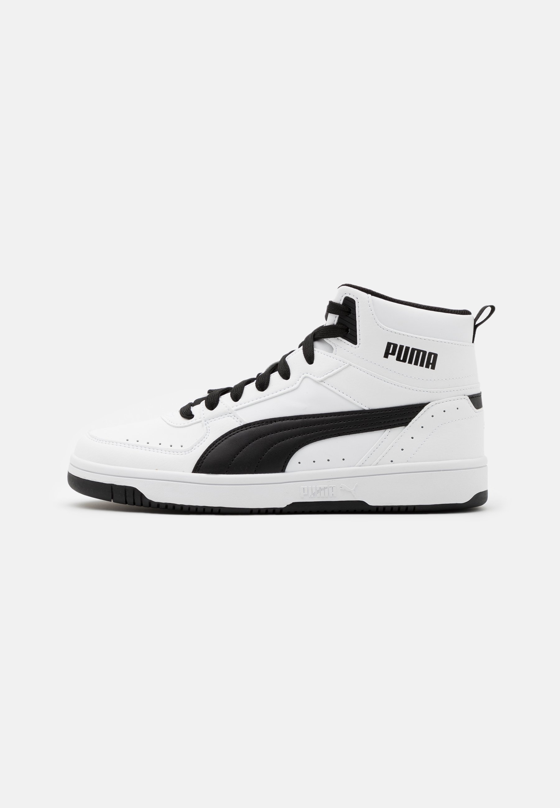 Viajero como eso kiwi Puma REBOUND UNISEX - Zapatillas altas - white/black/blanco - Zalando.es