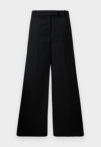 WIDE LEG TROUSER - Bukse - black