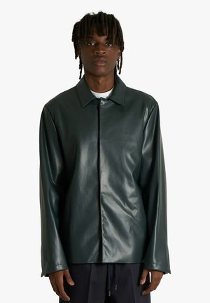 Giacca di pelle - green