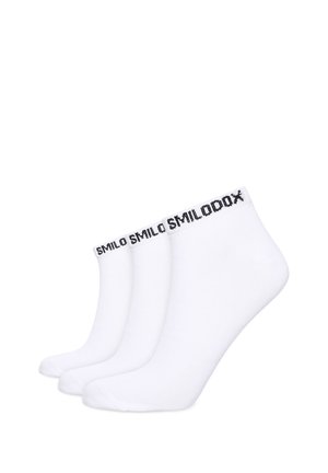 3ER PACK SNEAKER - Urheilusukat - weiß weiß weiß