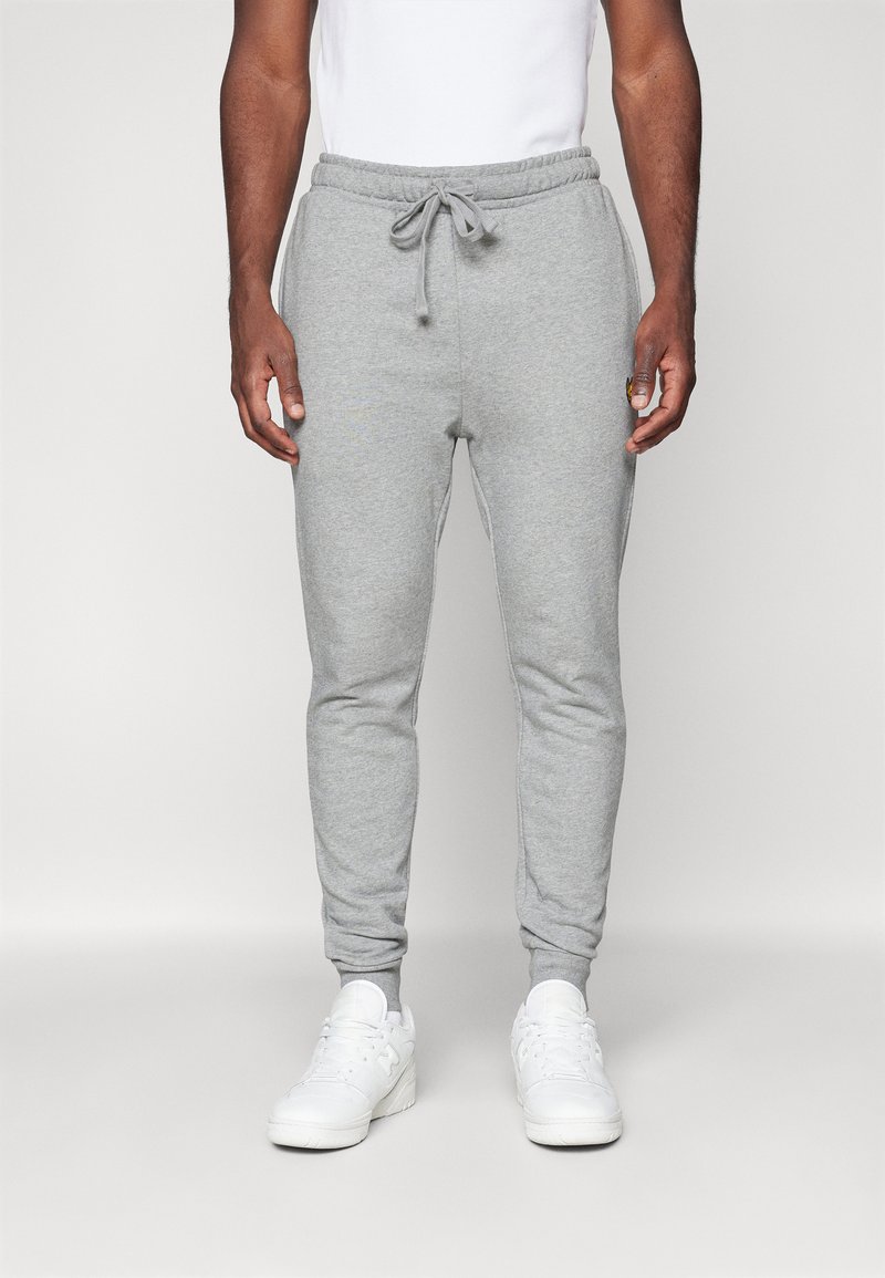 Lyle & Scott - SKINNY PANT - Tréningruha alsók - mid grey marl, Nagyítás