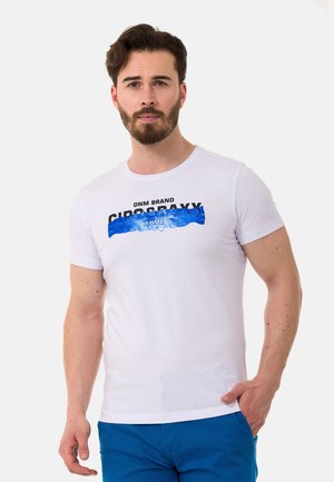 T-Shirt print - white