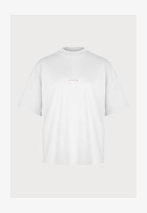 Pegador GABI HEAVY OVERSIZED TEE - Nyomott mintás póló - white