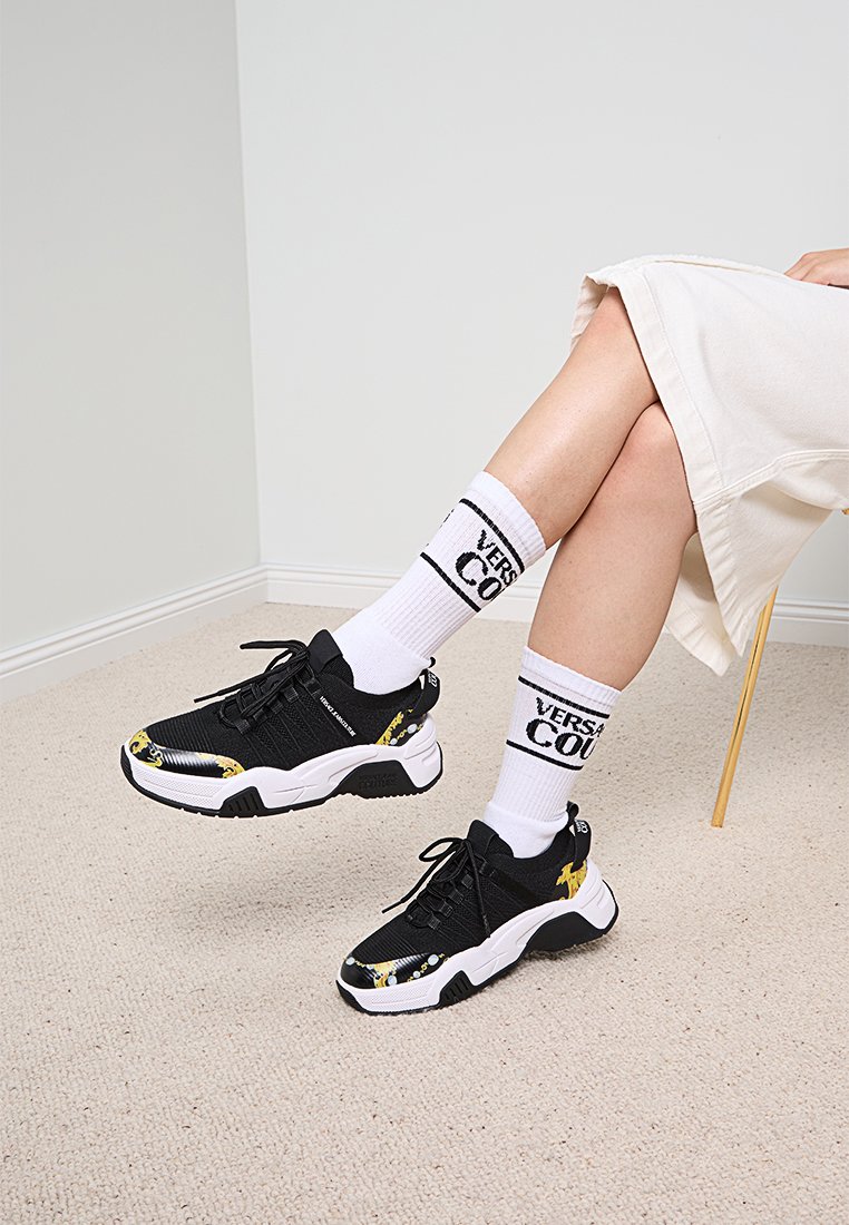 Versace Jeans Couture Sneakers laag zwart