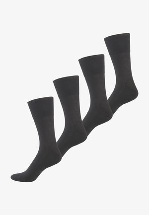 NUR DER 4 PACK - Socken - anthrazitmel