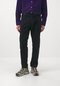Carhartt WIP NEWEL PANT - Stoffhose - dark navy