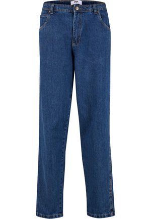 Relaxed fit -farkut - midblue washed