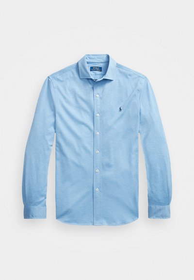 Polo Ralph Lauren JERSEY SPREAD COLLAR SHIRT - Shirt - light blue