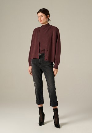 AND BUTTONS - Cardigan - brown