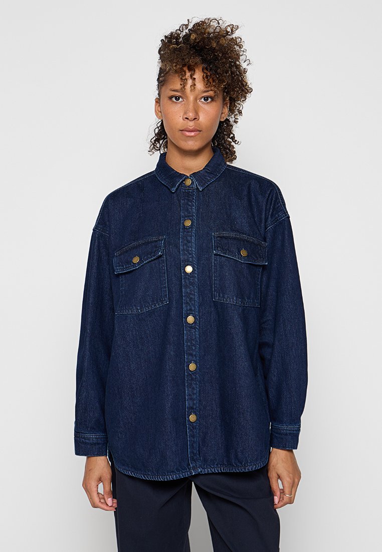 Barbour Overhemdblouse donkerblauw