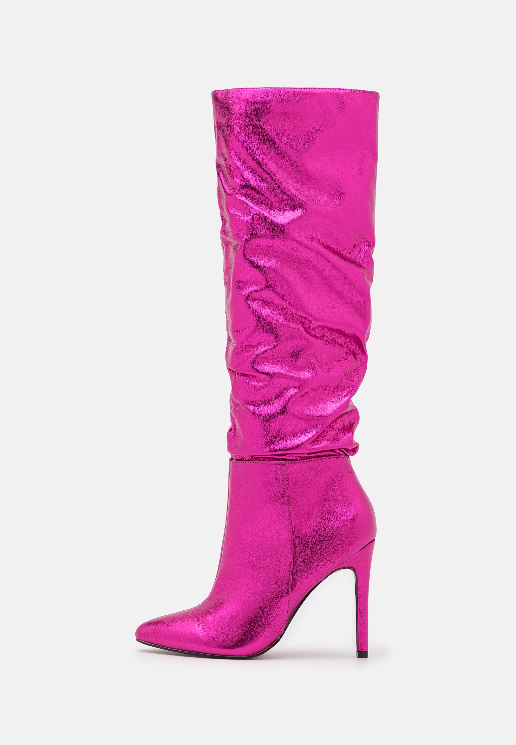 Even\u0026Odd Laarzen met hoge hak - pink/donkerroze - Zalando.nl