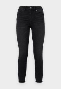 ONLRUSH MID WAIST - Jeans Skinny Fit - washed black