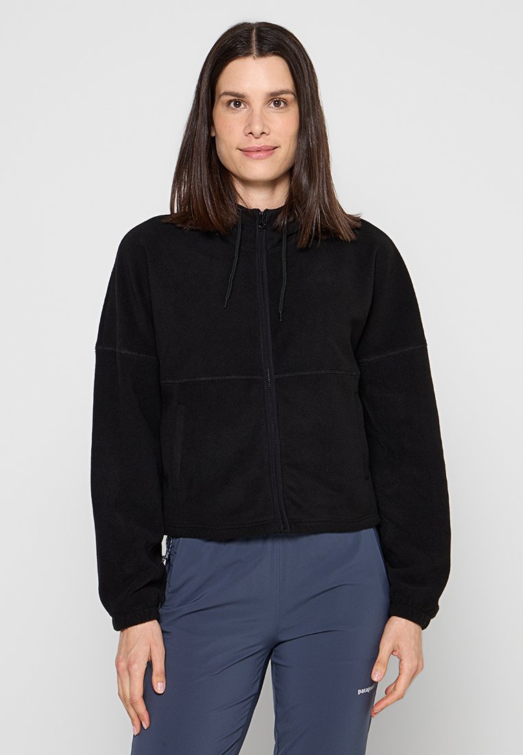 Only Play Fleecejas zwart