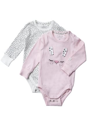 2 PACK - Body - rosa   weiss