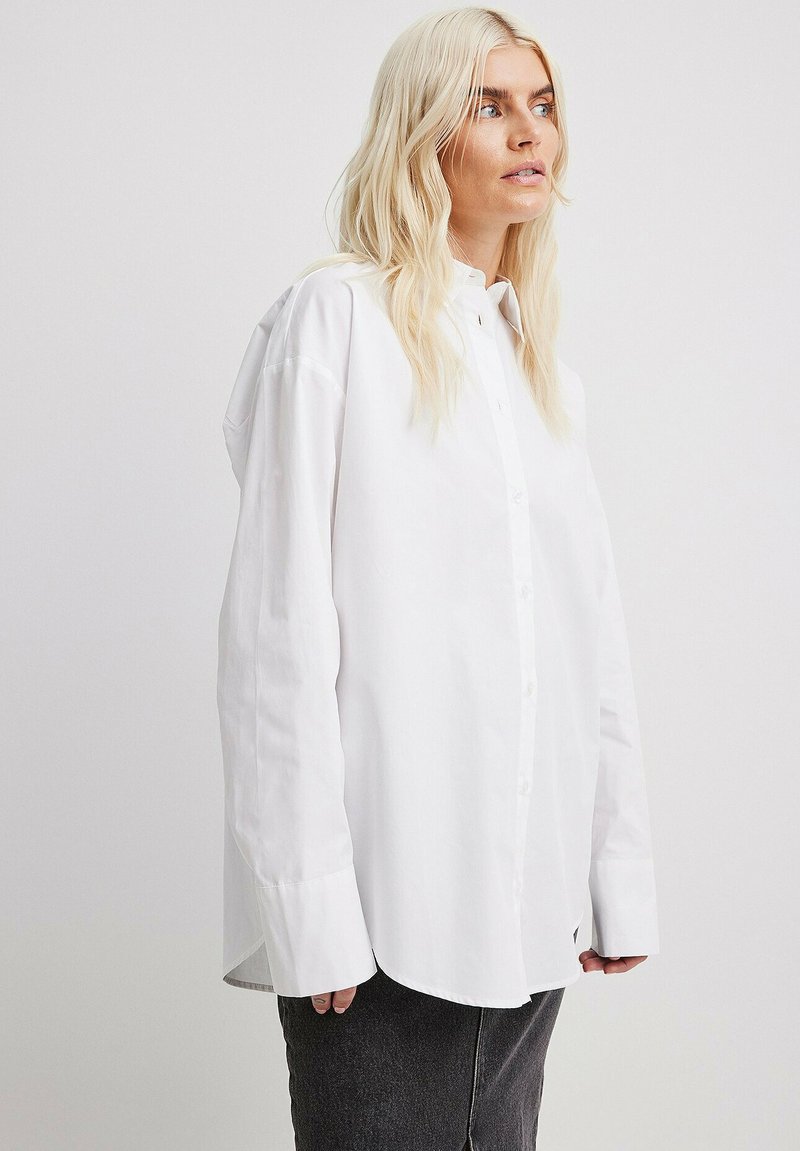 NA-KD - Skjortebluser - white, Forstør