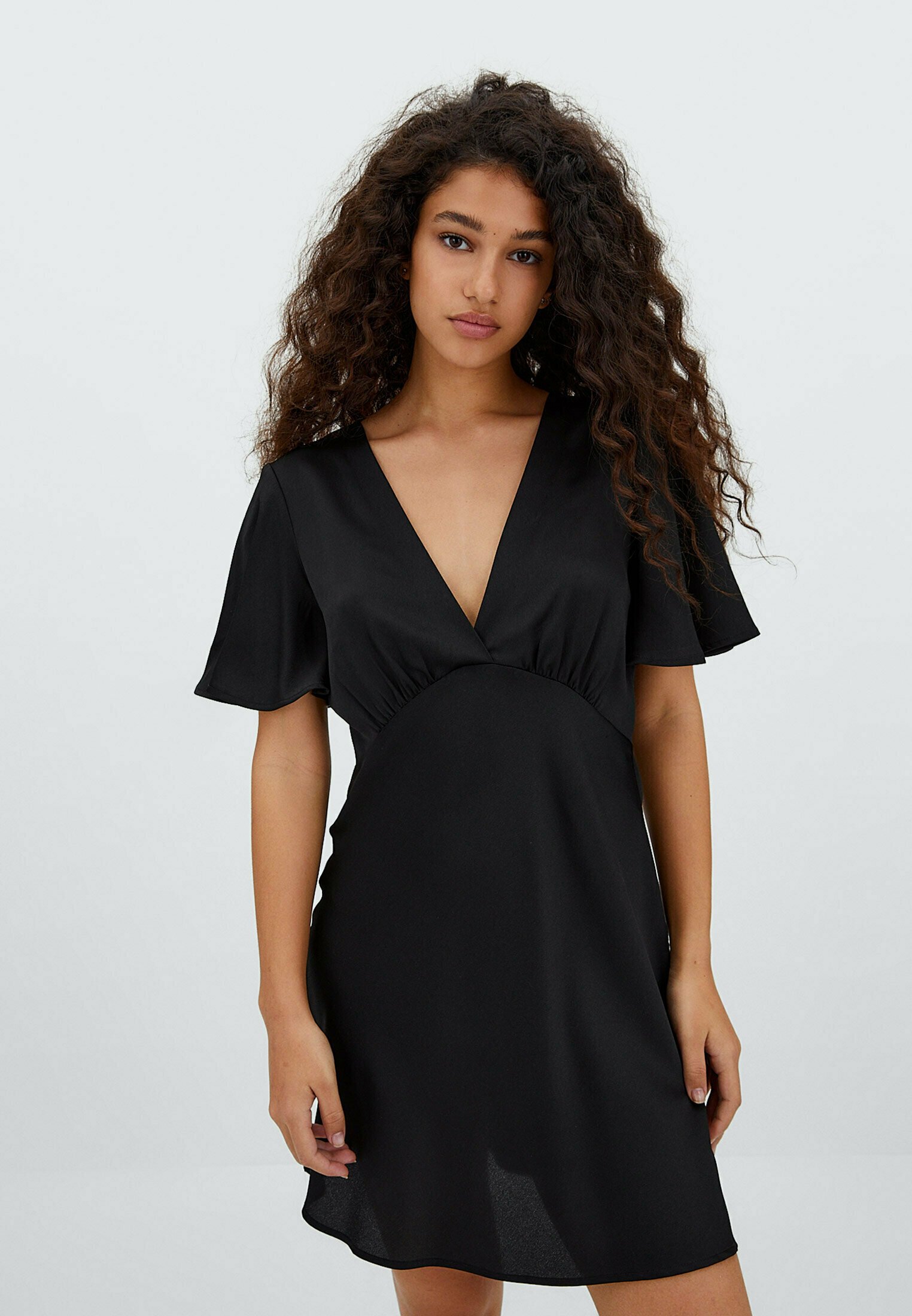 Stradivarius Vestito estivo - black/nero - Zalando.it
