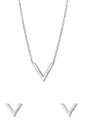 Necklace - zilveren kleur
