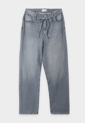 ONLY Carmakoma, CARGIANNA MW STRAIGHT DNM BOX NOOS - Wide Leg - medium grey denim