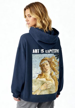 ART IS EXPENSIVE VENUS UNISEX - Sweat à capuche - dark blue