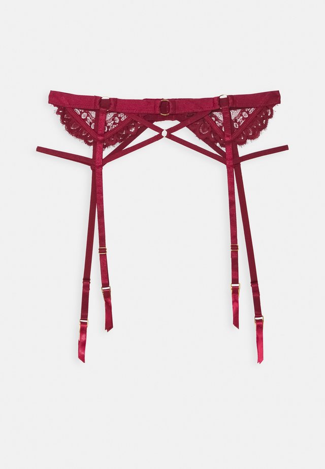 JACKY - Suspenders - rumba red