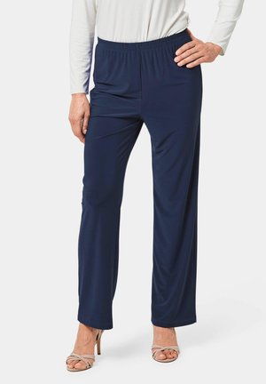 GOLDNER SLINKY-BEQUEME MIT SCHLUPFBUND - Trousers - midnight blue