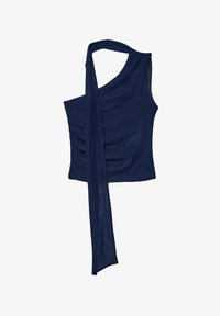 Unselected, mottled dark blue