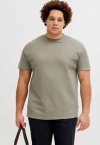 Jack & Jones JJEAUSTIN TEE NOOS PLS - Βασικό μπλουζάκι - vetiver