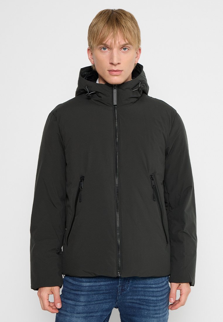 DKNY Outdoorjas donkergrijs DKNY Outdoorjas donkergrijs