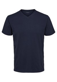 V-AUSSCHNITT - T-shirt básica - navy blazer