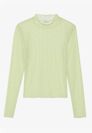 Even&Odd WIDE MESH LS TOP / EO-AW24-D006-SJ / 912 - NEON YELLOW - Langærmet T-shirt - neon yellow