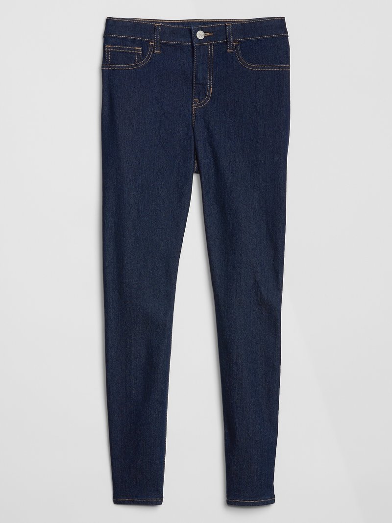 GAP Jeans Skinny Fit zwart