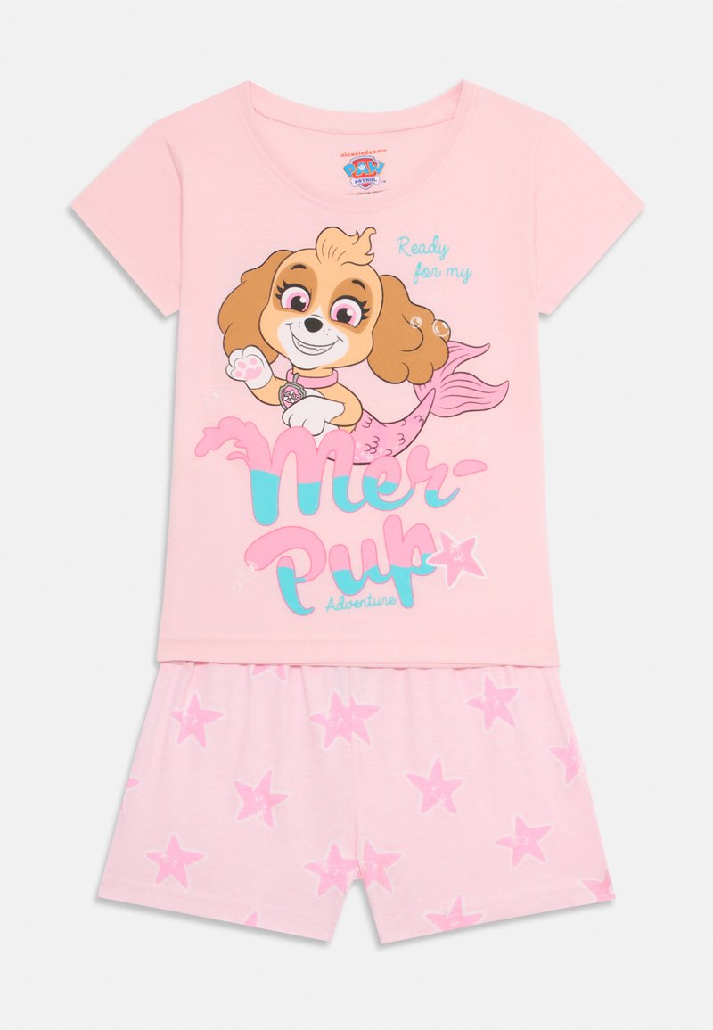 Paw Patrol T-shirt print donkerroze