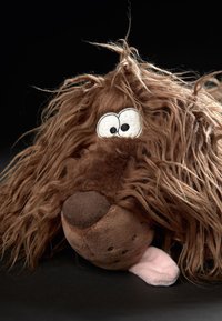 sigikid KUSCHELTIER HUND ZOTTLE LOTTLE BEASTSTOWN - Cuddly toy - mittelbraun hund