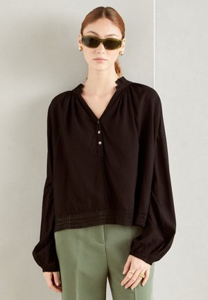 BLOUSE - Blouse - black