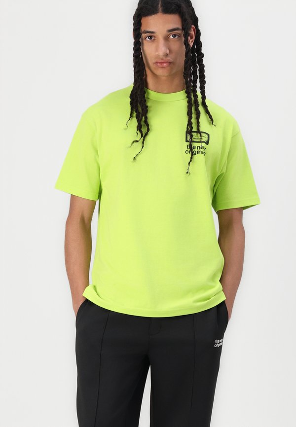 SPEAKER TEE - Print T-shirt - lime punch3